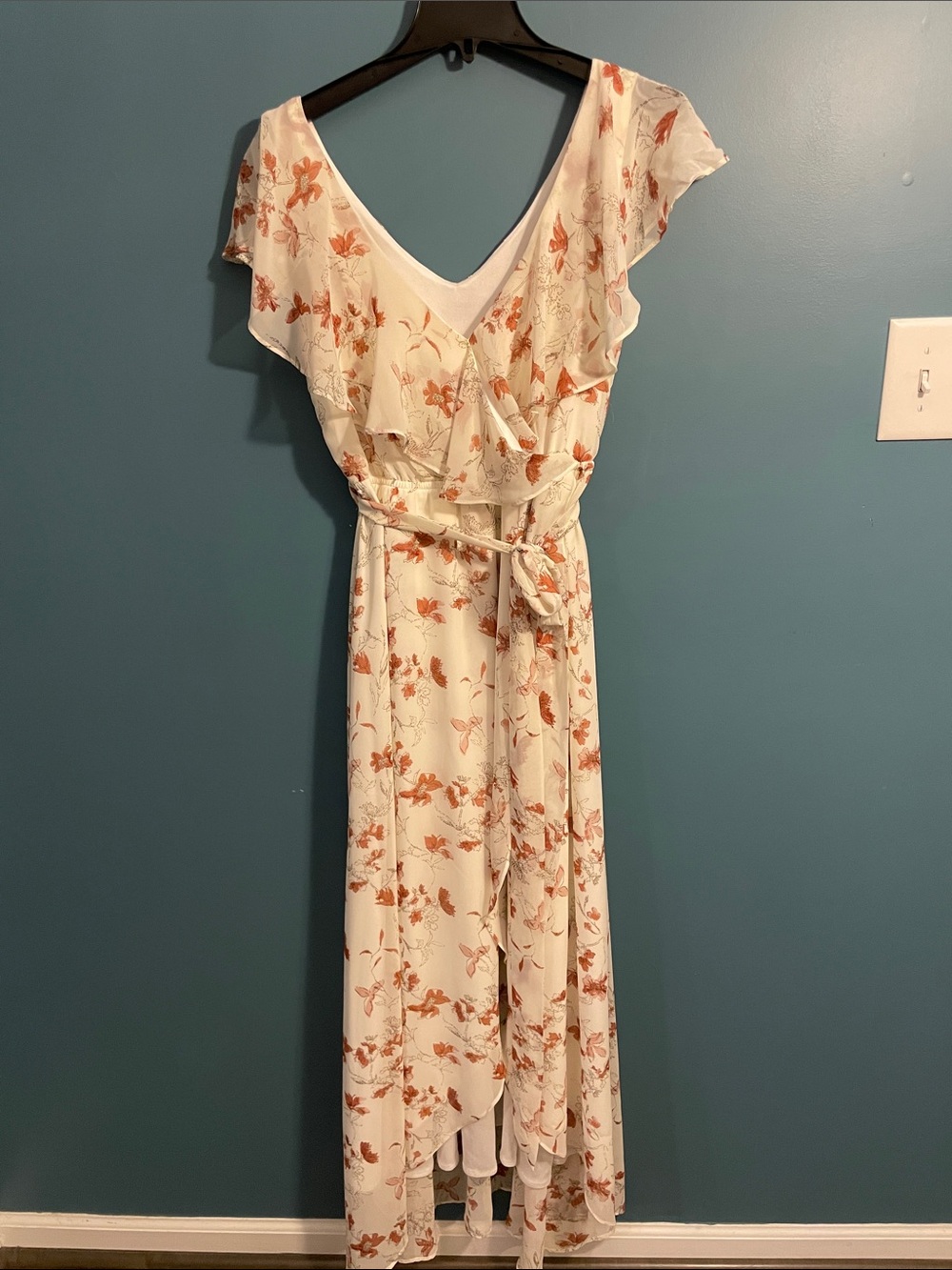 Baltic Born Katia Ruffle Maxi Dress